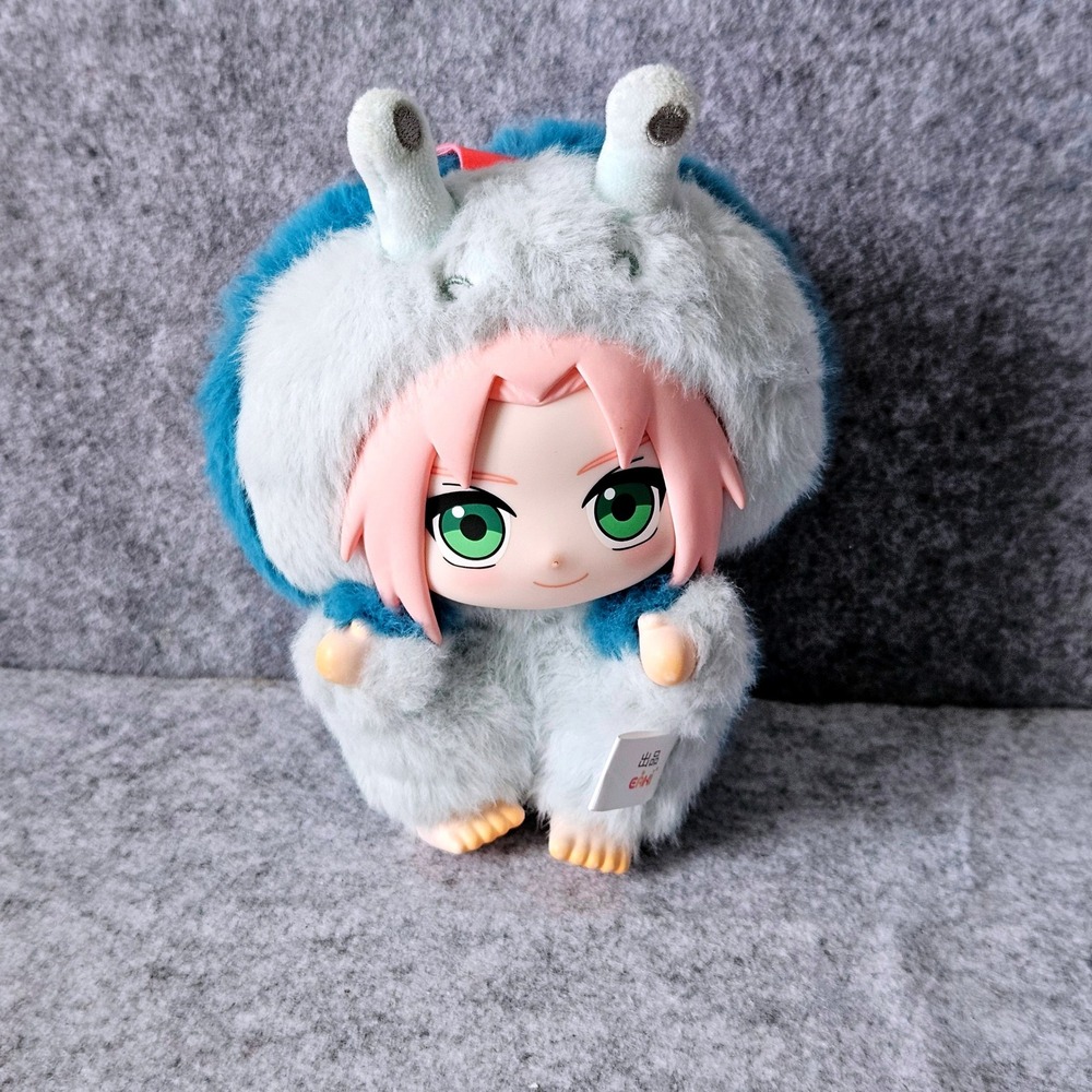 Naruto Shippuden Sakura Haruno Slug Costume Plush Bag Charm Keychain Fluffy